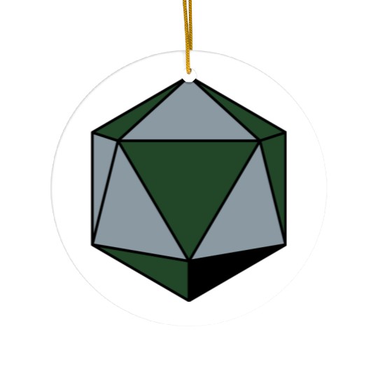 platonic solid Ceramic Ornaments