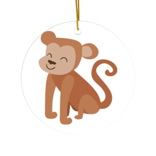monkey Ceramic Ornaments