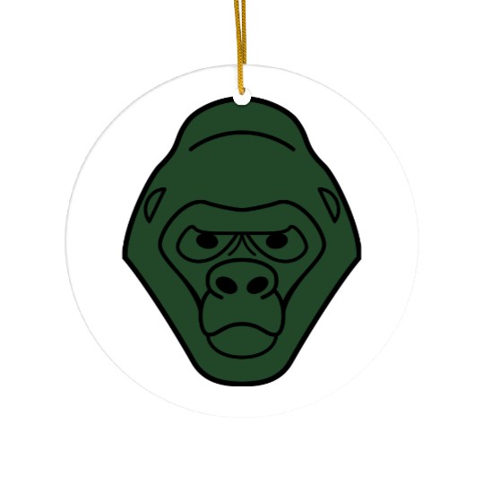 gorilla Ceramic Ornaments