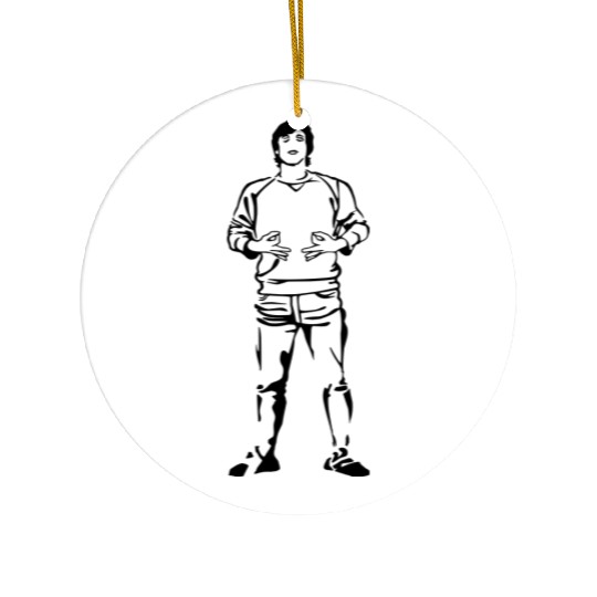 karate Ceramic Ornaments