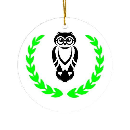 College emblem Ceramic Ornaments