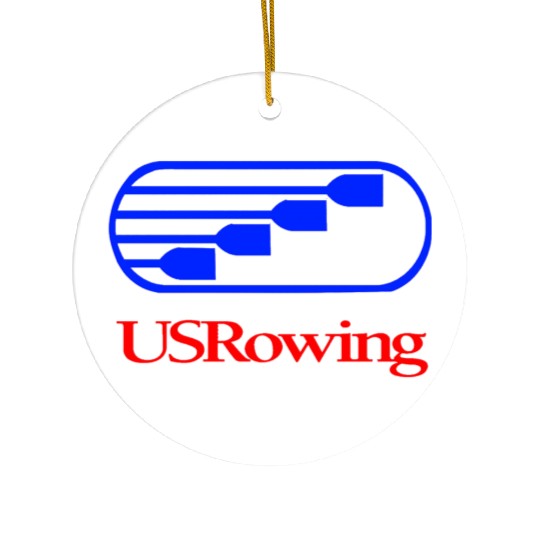 Team USA Rowing US Ceramic Ornaments