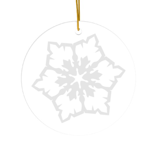 Snowflake freexmas17mnr Ceramic Ornaments