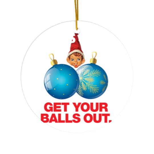 Christmas Balls Ceramic Ornaments