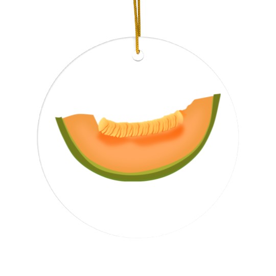 melon melone watermelon wassermelone veggie gemues Ceramic Ornaments