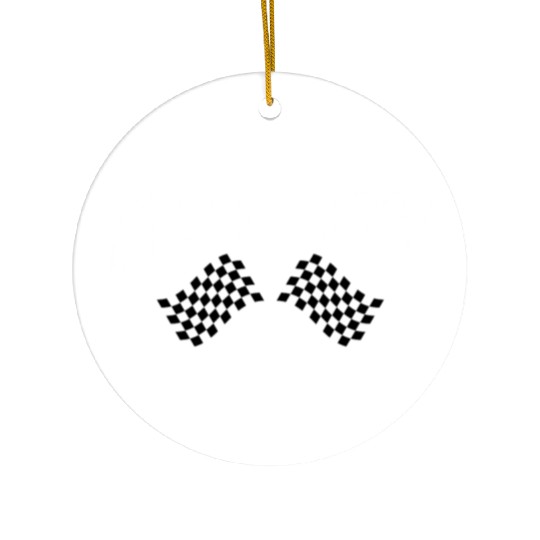 Pit Crew Racing Team Sports Racers Track Pit Stops Ceramic Ornaments