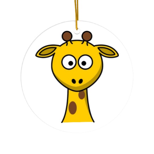 Baby Giraffe Ceramic Ornaments