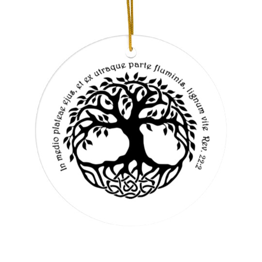TREE OF LIFE Ceramic Ornaments