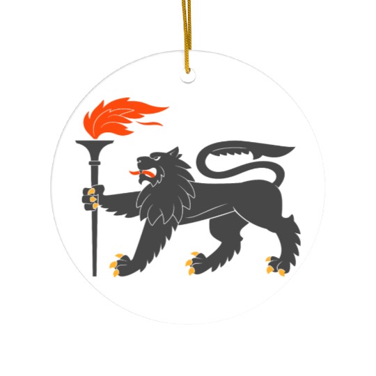 Lion Ceramic Ornaments