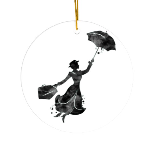 Mary Poppins Ceramic Ornaments