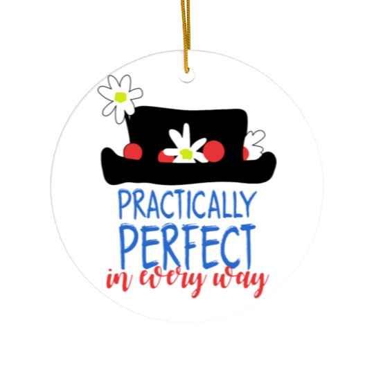 Mary Poppins Ceramic Ornaments