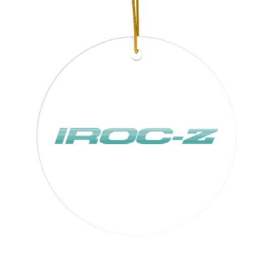 CAMARO IROC Z Ceramic Ornaments