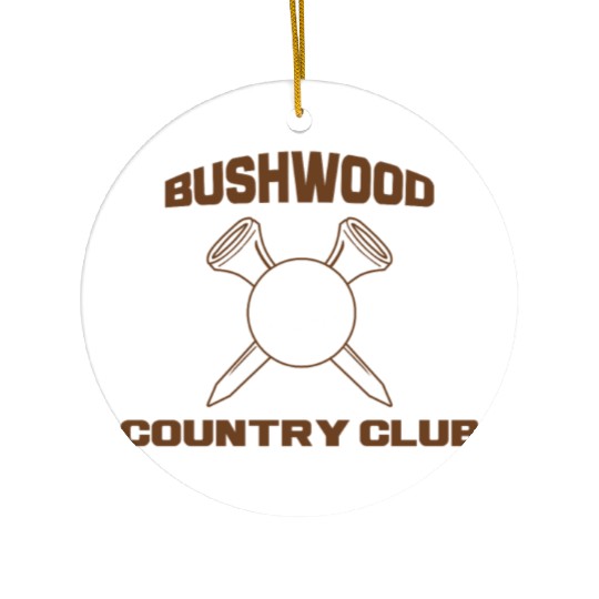 Bushwood cc Ceramic Ornaments