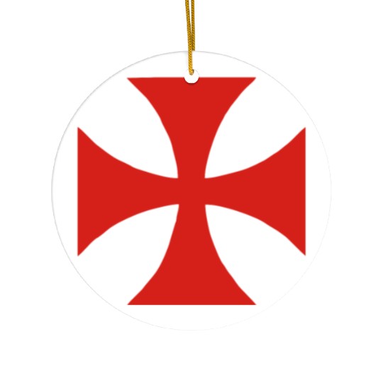 Knights Templar Funny Ceramic Ornaments
