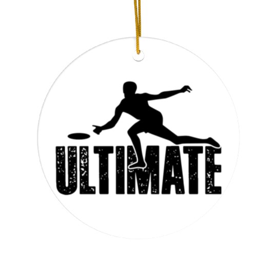 Ultimate Frisbee Ceramic Ornaments