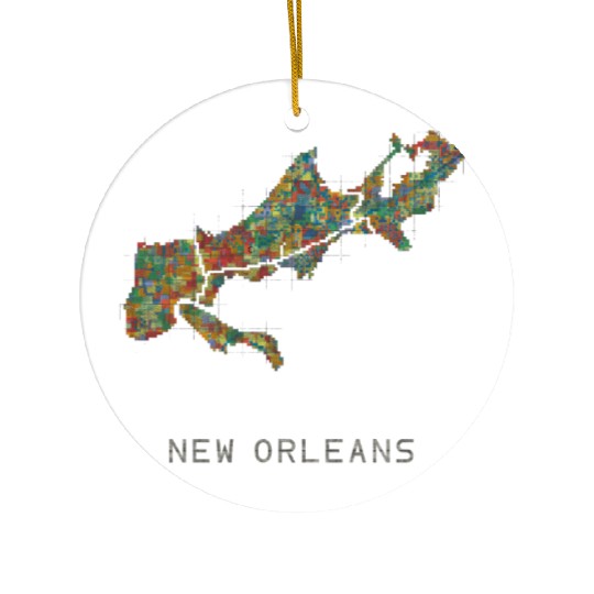 new orleans Ceramic Ornaments