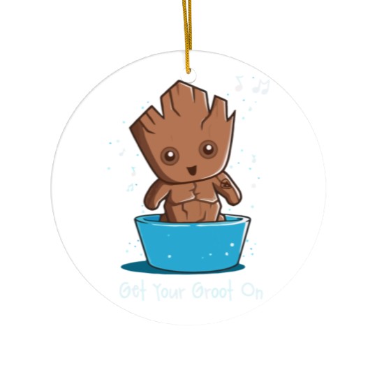 Get Your Groot On Ceramic Ornaments