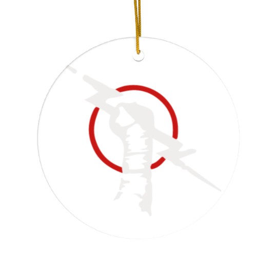 Cm Punk Lighting Rod Ceramic Ornaments