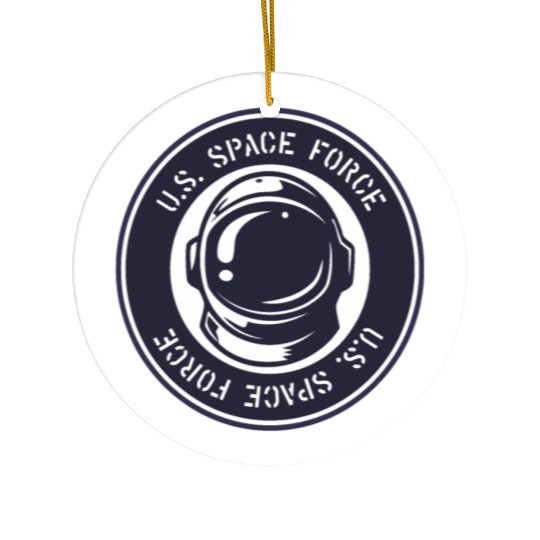 Space Force Ceramic Ornaments