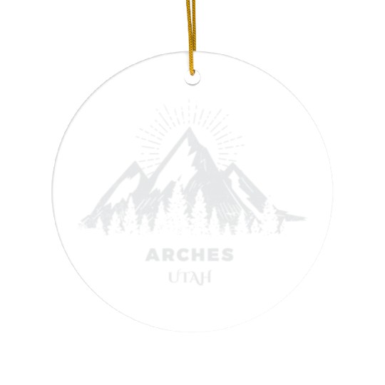 Arches National Park Ceramic Ornaments