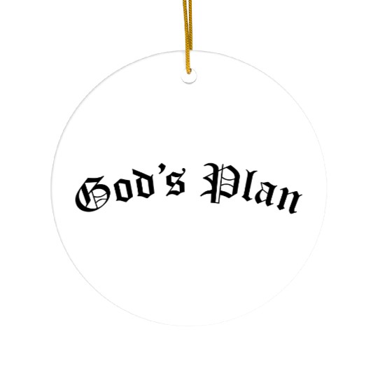 Gods Plan Ceramic Ornaments