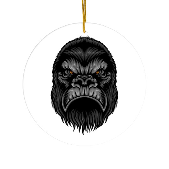 Gorilla Ceramic Ornaments