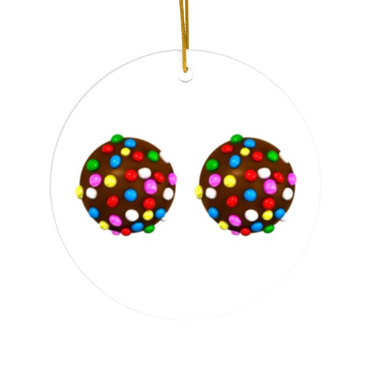 candy crush Ceramic Ornaments
