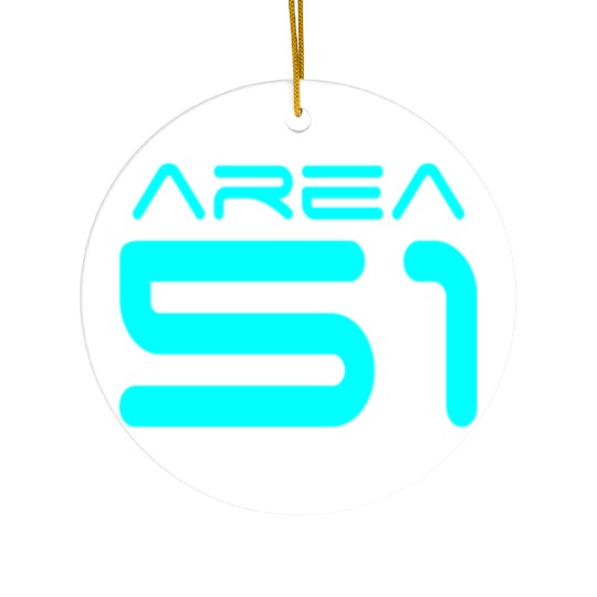 Area 51 Ceramic Ornaments