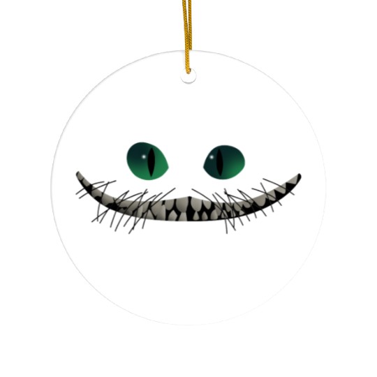 cheshire cat Ceramic Ornaments