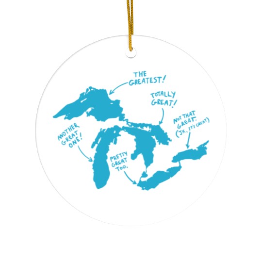 Great Lakes Ceramic Ornaments