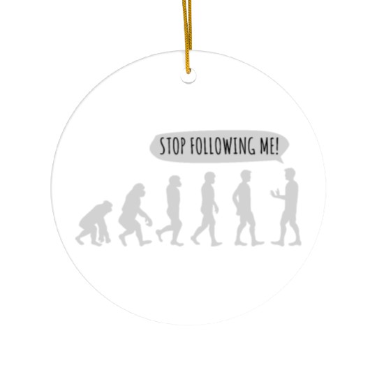 Evolution Biology Ceramic Ornaments
