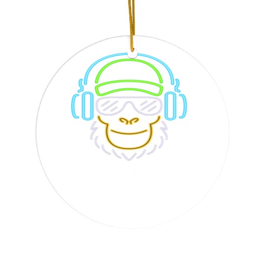 monkey business Ceramic Ornaments