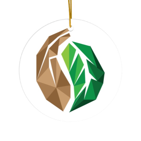 Nature Awareness Advocate Save Planet Earth Design Ceramic Ornaments