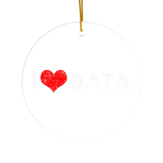 Computer Science Mathematics Data Statistics Ceramic Ornaments