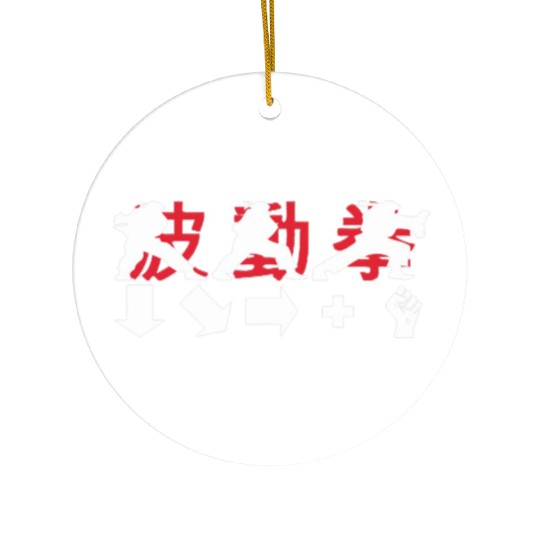 Hadouken Ryu Street Fighter 1 Ceramic Ornaments