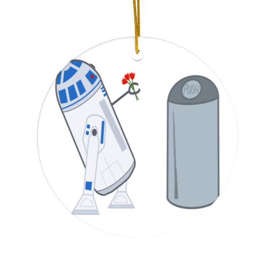 Confused R2D2 Ceramic Ornaments