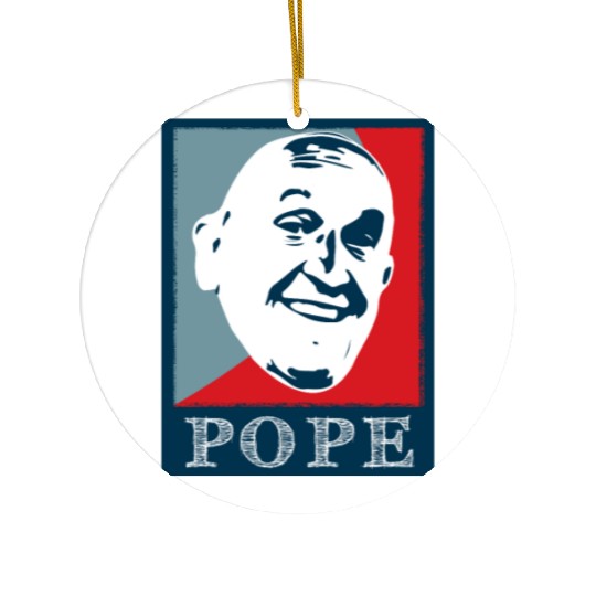 Pope gift Christianity Catholic Ceramic Ornaments