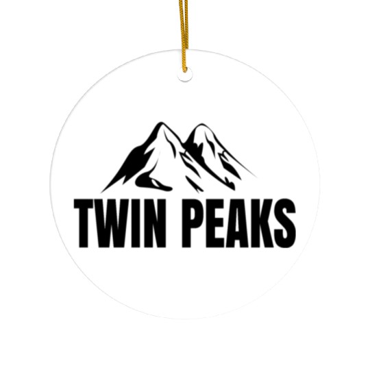 TWIN PEAKS Ceramic Ornaments