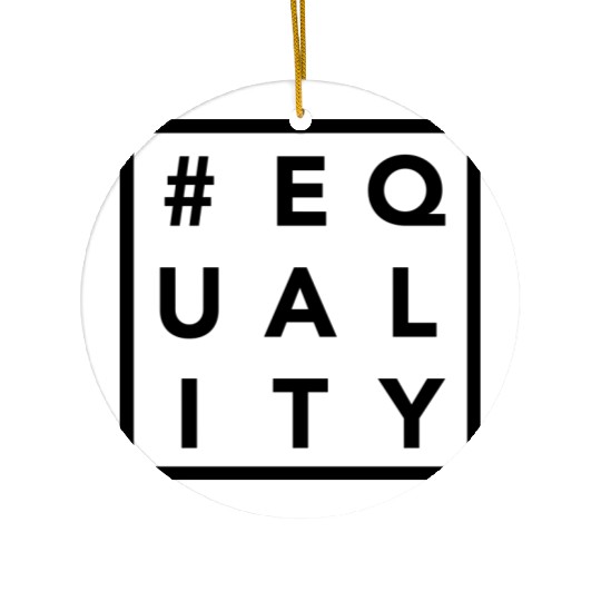 Equality, LGBTQ Gay Pride Ceramic Ornaments, Gay Gift Idea