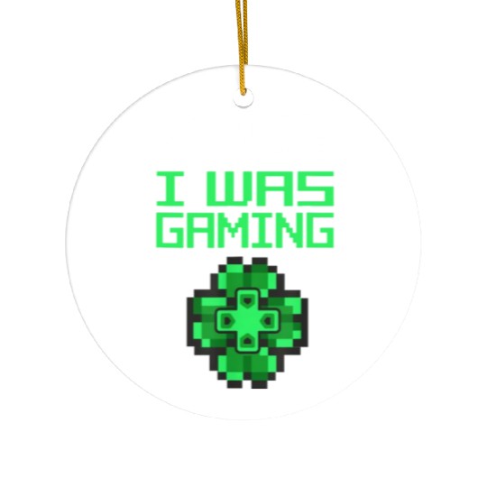 Video Game Gaming St Patricks Day Gamer Ceramic Ornaments