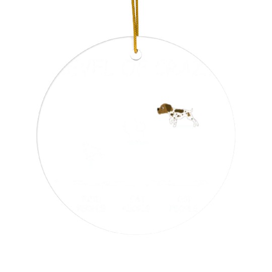 German Shorthair Pointer Gift GSP Funny Ceramic Ornaments