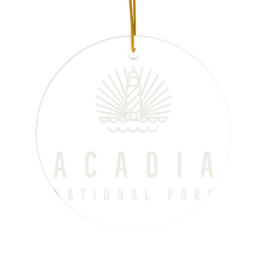 Acadia National Park Ceramic Ornaments