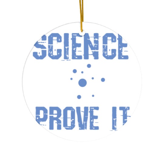 Science Teacher Scientists Atom Ceramic Ornaments