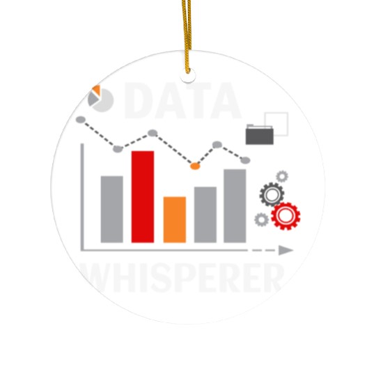 Data Analyst Developer Computer Scientist Gift Ceramic Ornaments