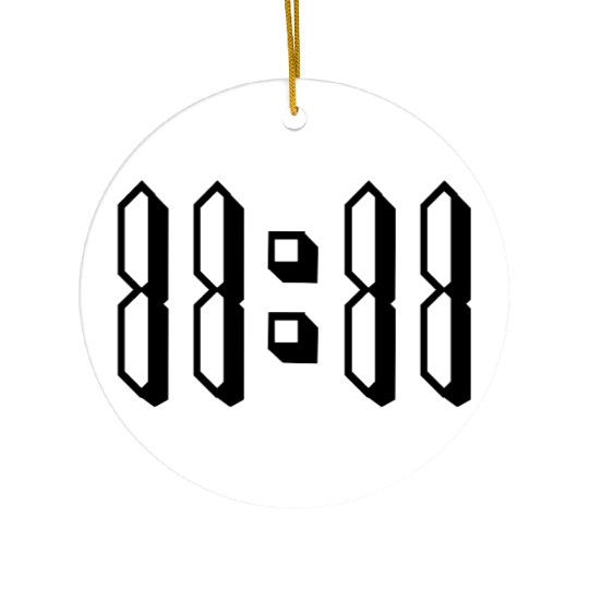 11:11 eleven angel number Ceramic Ornaments