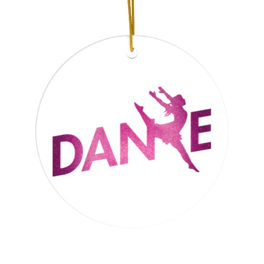 Dance Ceramic Ornaments