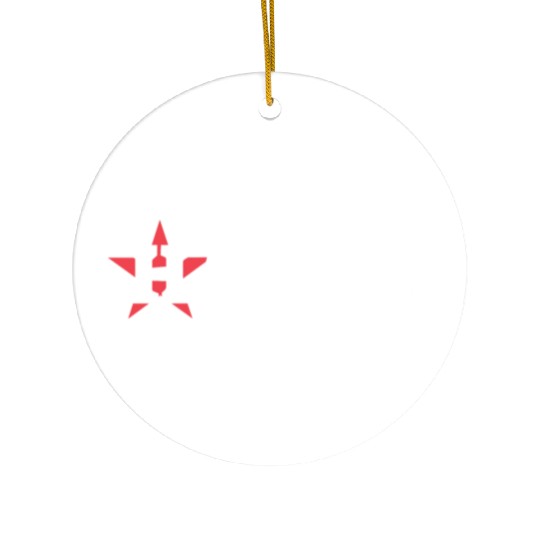 Houston Astros Hate Us Ceramic Ornaments