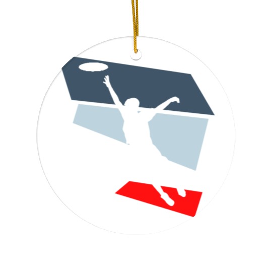 frisbee ultimate frisbee Ceramic Ornaments