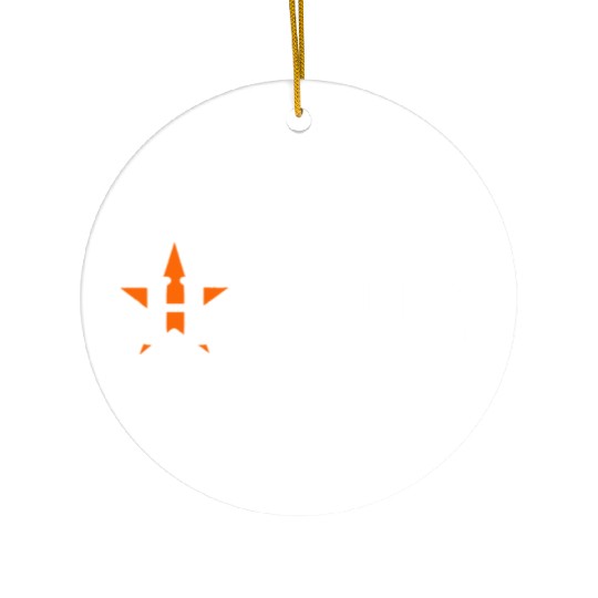 hate us houston astros Ceramic Ornaments