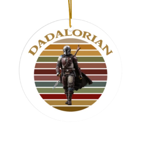 Dadalorian Ceramic Ornaments